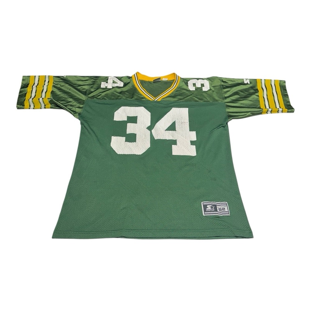 Vintage‎ Edgar Bennett Green Bay Packers Jersey Mens XL 52 NFL Football Starter